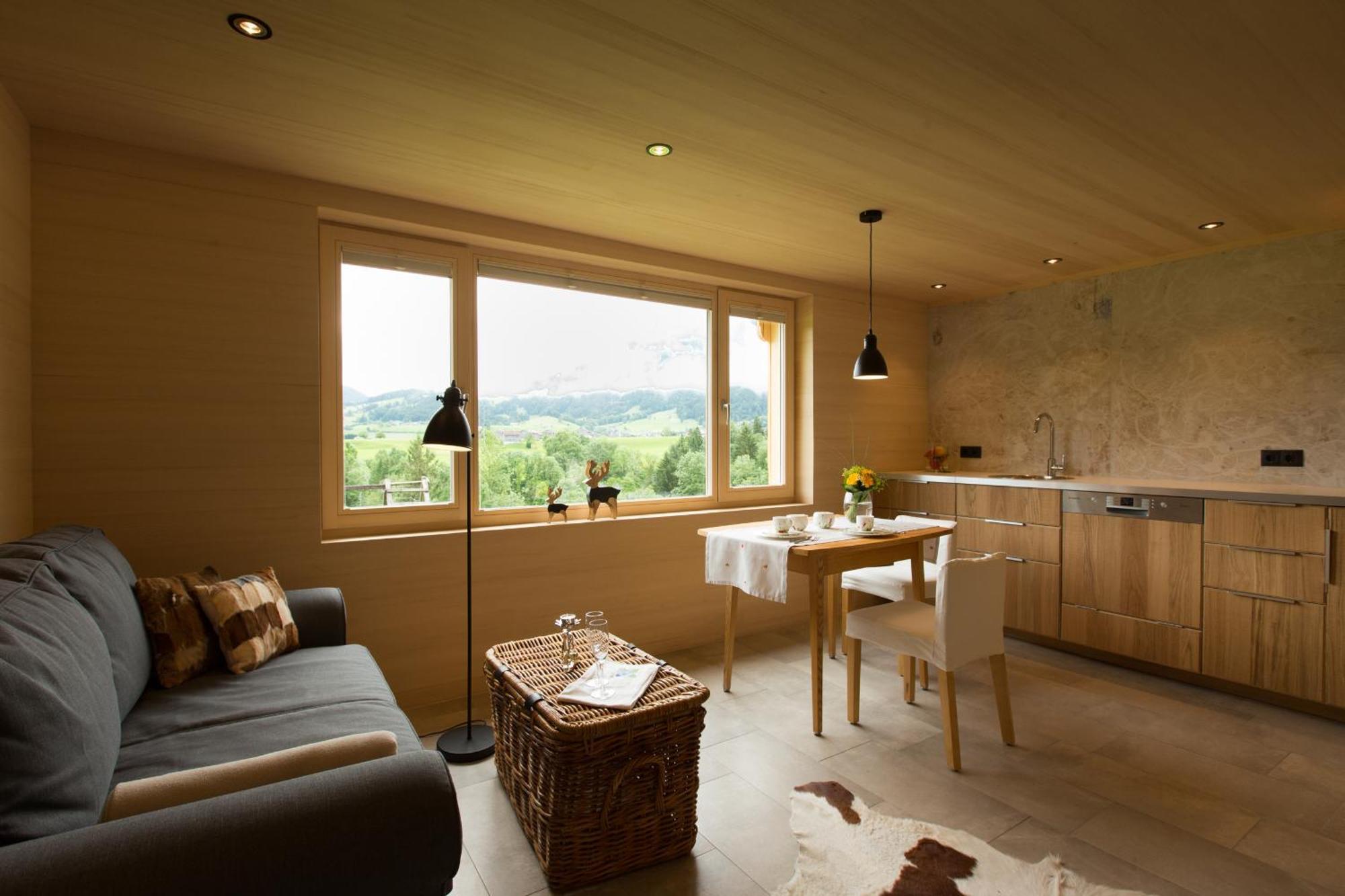Ferienloft Waldblick Apartment ชวาร์สเซนแบร์ก อิม เบรเกนซ์แอร์วัลด์ ภายนอก รูปภาพ