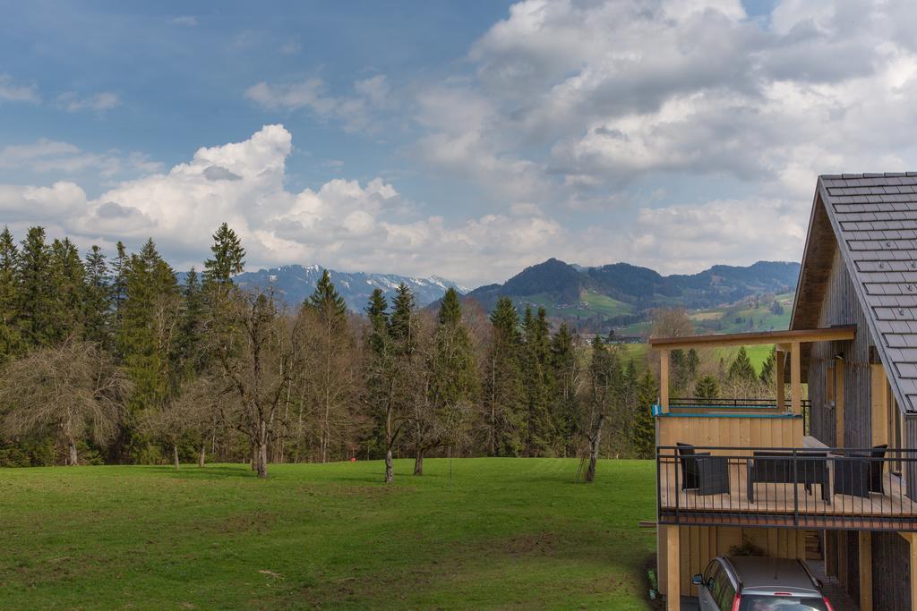 Ferienloft Waldblick Apartment ชวาร์สเซนแบร์ก อิม เบรเกนซ์แอร์วัลด์ ภายนอก รูปภาพ